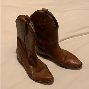 Frye Brown leather boots size 5.5